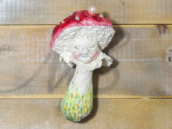 Делаем мухомор. Часть 2/2 | Ярмарка Мастеров - ручная работа, handmade