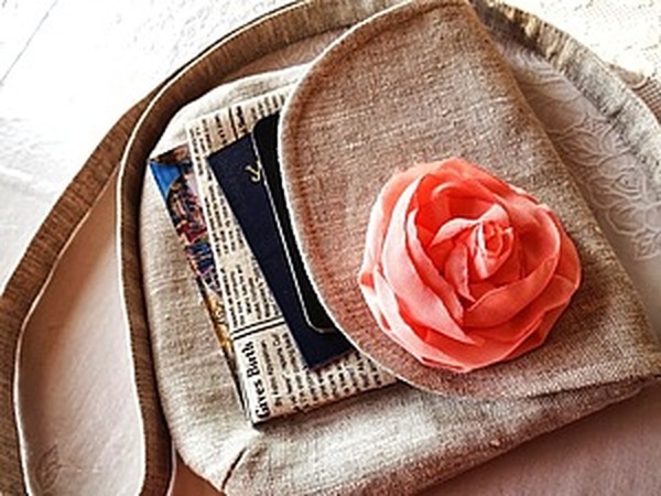 Маленькая льняная сумочка через плечо! | Ярмарка Мастеров - ручная работа, handmade