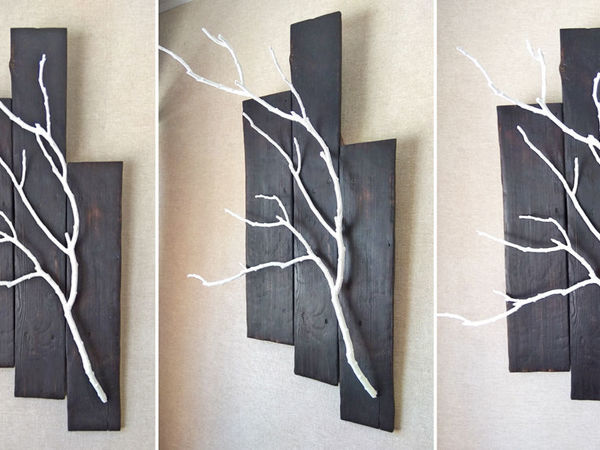 Making Decor of Old Boards and Branches | Livemaster - handmade