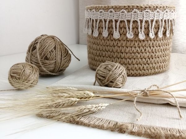 Вяжем тесьму крючком | Ярмарка Мастеров - ручная работа, handmade