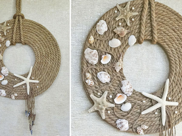 Jute Rope Decor: Video Tutorial | Livemaster - handmade