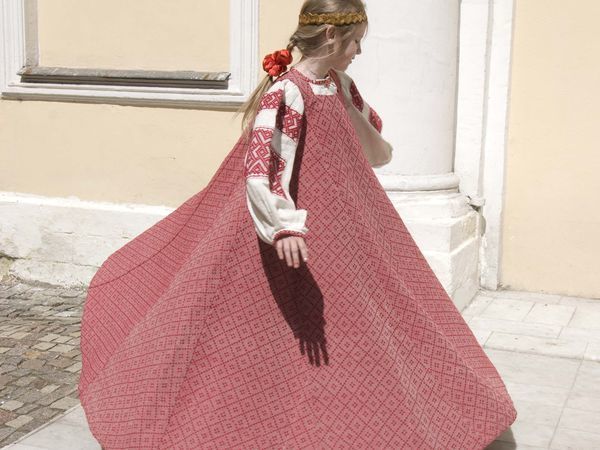 Традиционный русский народный сарафан | Ярмарка Мастеров - ручная работа, handmade