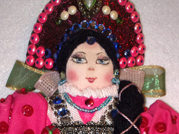 Русское Рождество и кукла Марфа | Ярмарка Мастеров - ручная работа, handmade