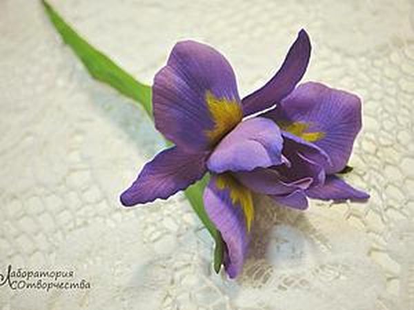 Candy Molds - Iris Flower