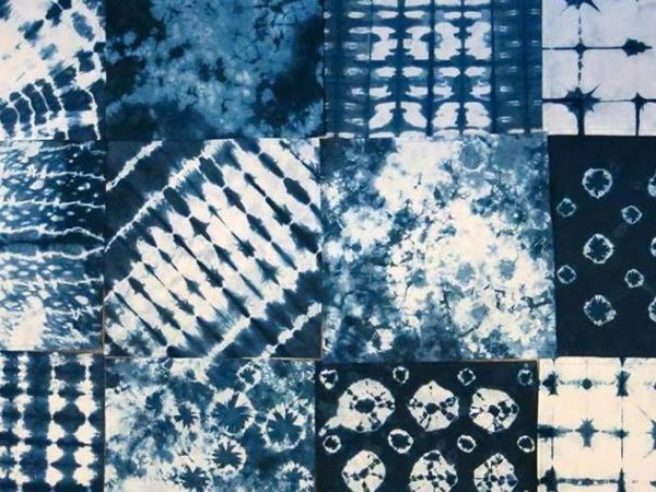 Shibori: Unusual Fabric Dyeing | Ярмарка Мастеров - ручная работа, handmade