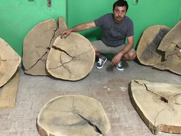Столы из поперечного спила на заказ | Ярмарка Мастеров - ручная работа, handmade