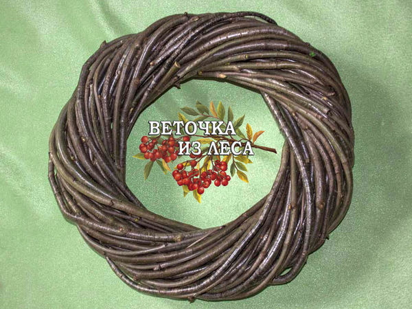 Скидка 15% на рождественские венки из веток березы, рябины и орешника до 25 июля 2018 года! | Ярмарка Мастеров - ручная работа, handmade