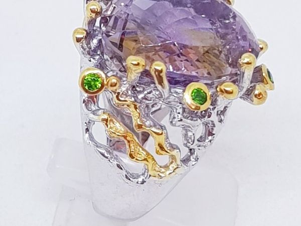 АКЦИЯ!!! Скидка 20% на кольцо « Emery» с роскошным аметрином! | Ярмарка Мастеров - ручная работа, handmade