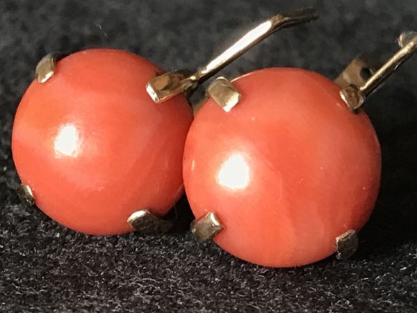Серьги с кораллами | Ярмарка Мастеров - ручная работа, handmade Серьги с кораллами | Ярмарка Мастеров - ручная работа, handmade