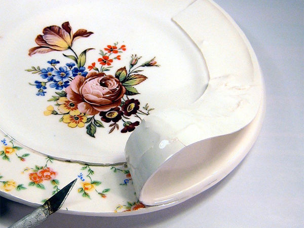 Soul of Dishes: Artist Found out What is Inside Porcelain Set and Cut It | Ярмарка Мастеров - ручная работа, handmade