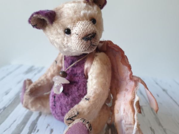 Мишка Розовый кварц | Ярмарка Мастеров - ручная работа, handmade