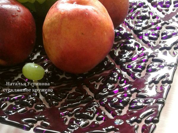 Создаем ажурное блюдо из стекла «Стеклянное кружево» | Ярмарка Мастеров - ручная работа, handmade