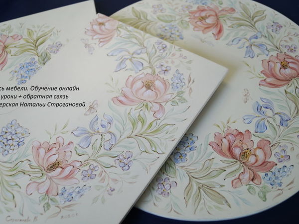 Роспись мебели. Онлайн обучение | Ярмарка Мастеров - ручная работа, handmade