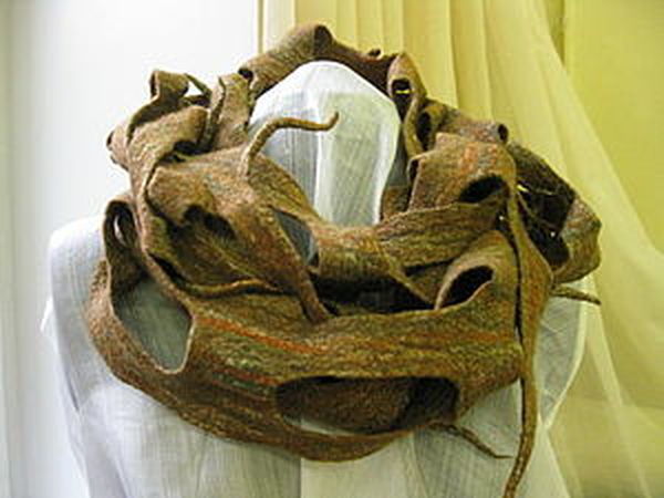 Шарф-сетка | Ярмарка Мастеров - ручная работа, handmade