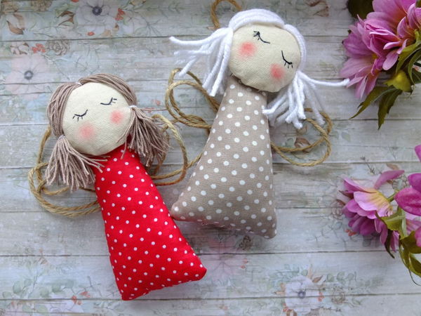 Sewing Simple Angels for Decoration | Livemaster - handmade