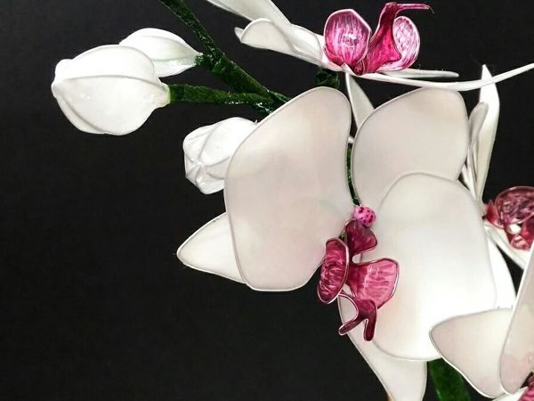 Шпилька для волос из Витраль «Орхидея» | Ярмарка Мастеров - ручная работа, handmade Шпилька для волос из Витраль «Орхидея» | Ярмарка Мастеров - ручная работа, handmade