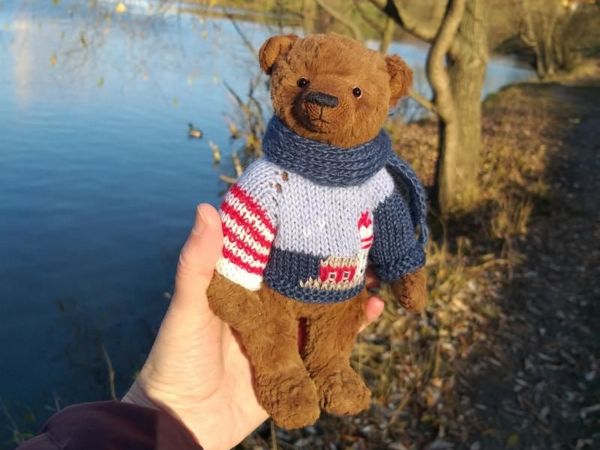 Мишка-мечтатель | Ярмарка Мастеров - ручная работа, handmade