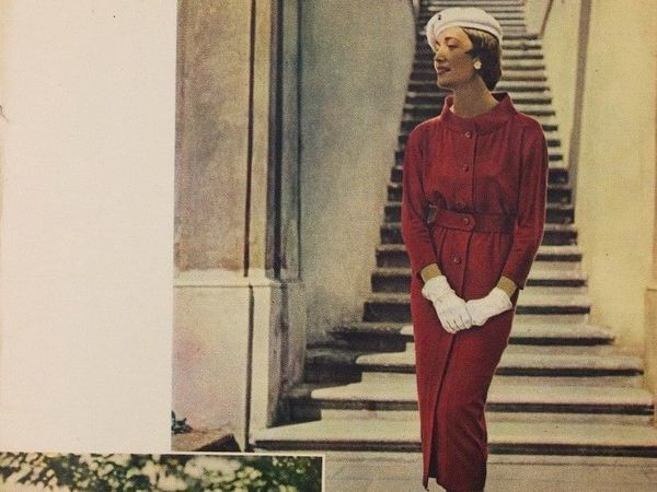 Spring 1958 Odivani Fashion Magazine: Classical Design Popular Now | Livemaster - handmade