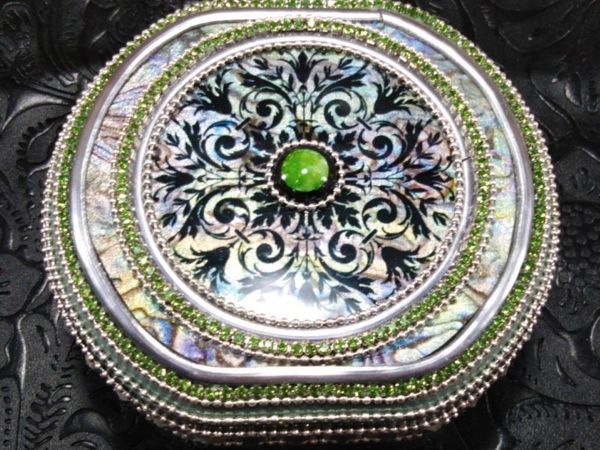Шкатулка — малютка. Имитация перламутра | Ярмарка Мастеров - ручная работа, handmade
