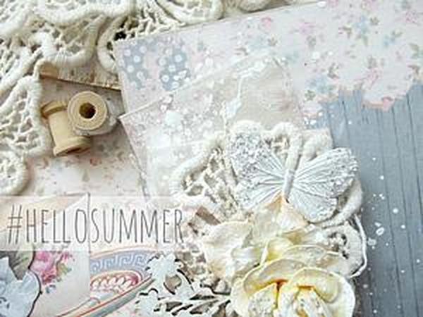 Делаем открыточку «Lovely summer» | Ярмарка Мастеров - ручная работа, handmade