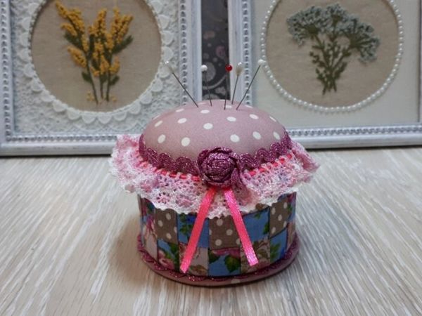 Делаем плетеную игольницу | Ярмарка Мастеров - ручная работа, handmade