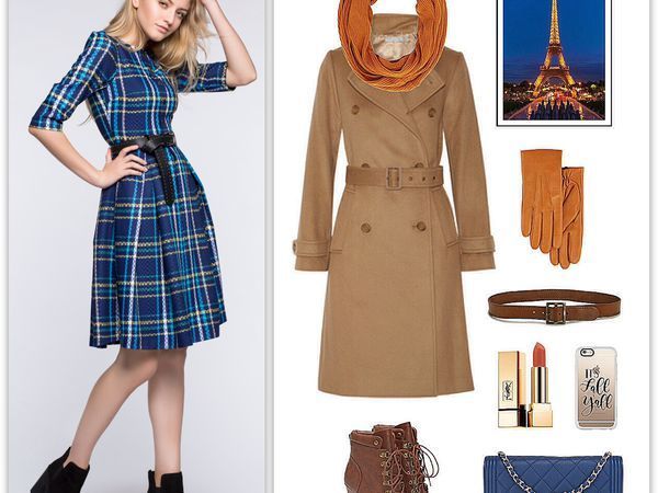 Look of the Day с клетчатым платьем Masha Mart | Ярмарка Мастеров - ручная работа, handmade