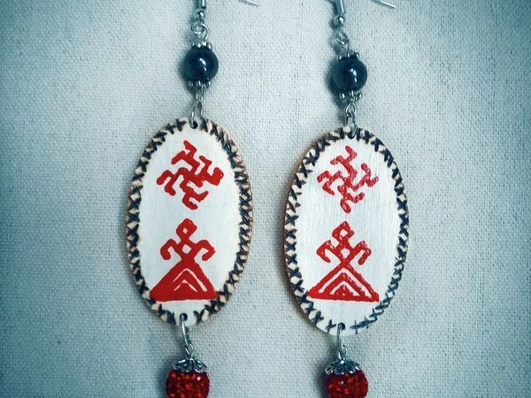 Создаем серьги-обереги «Макошь» | Ярмарка Мастеров - ручная работа, handmade