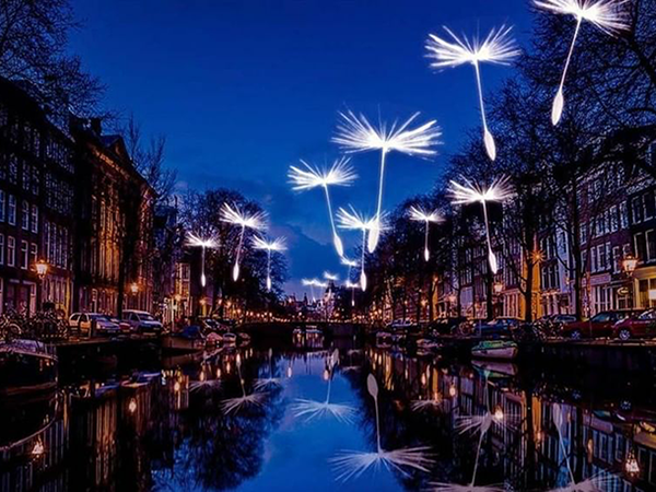More Expressive Than Any Words: Annual Light Festival in Amsterdam | Livemaster - handmade