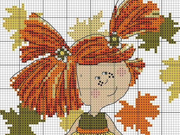 In Love With Autumn: 50+ Cross Stitch Patterns | Livemaster - handmade