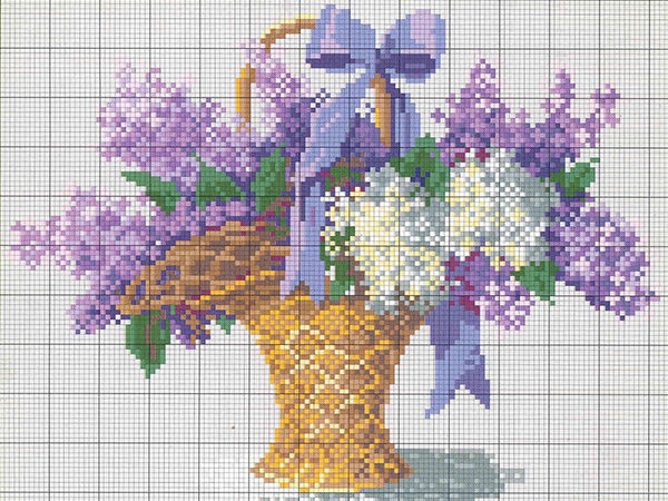 Lilac Horizons: 25 Floral Embroidery Patterns | Ярмарка Мастеров - ручная работа, handmade