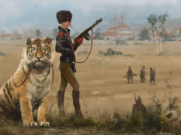 Альтернативная реальность художника Jakub Rozalski | Ярмарка Мастеров - ручная работа, handmade