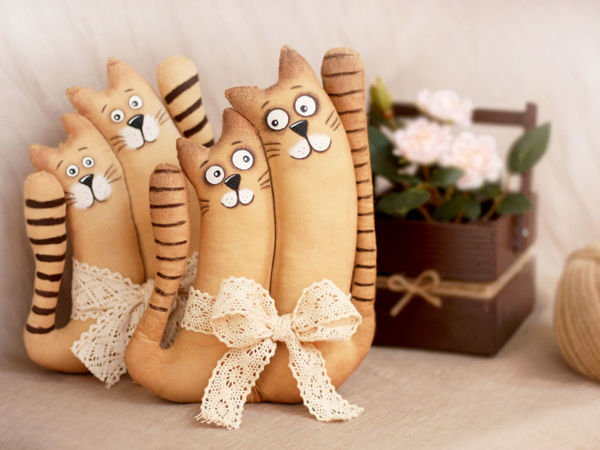 Кофейные Коты для Души | Ярмарка Мастеров - ручная работа, handmade