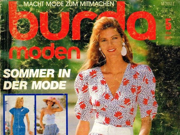 Парад моделей Burda Moden № 5/1987. Немецкое издание | Ярмарка Мастеров - ручная работа, handmade