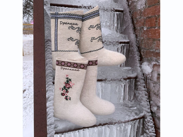 Подарок к свадьбе: валенки! | Ярмарка Мастеров - ручная работа, handmade Подарок к свадьбе: валенки! | Ярмарка Мастеров - ручная работа, handmade