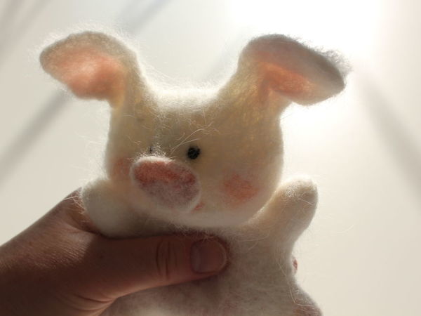 Готовимся к Новому году. Свинка из шерсти | Ярмарка Мастеров - ручная работа, handmade