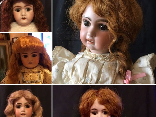 Изготовление паричка для антикварной и винтажной куклы | Ярмарка Мастеров - ручная работа, handmade