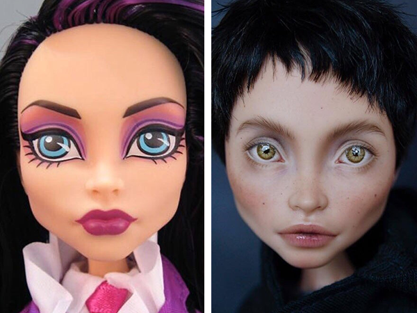 Artist Repaints Dolls So That They Are Pleasant To Look At | Ярмарка Мастеров - ручная работа, handmade