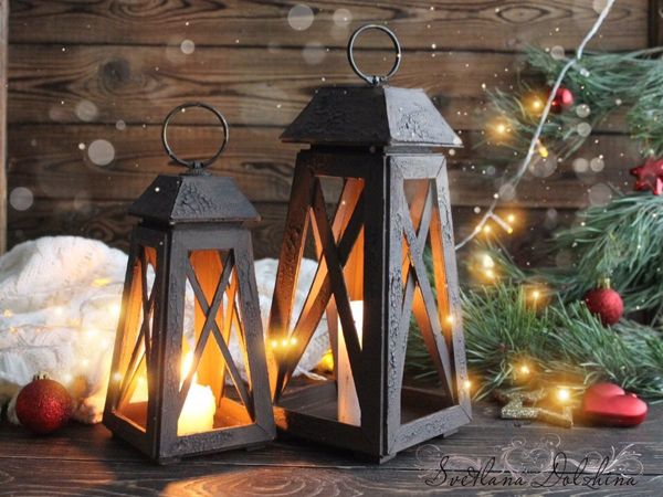 DIY Decorative 'Lantern' Candle Holder of Cardboard | Ярмарка Мастеров - ручная работа, handmade