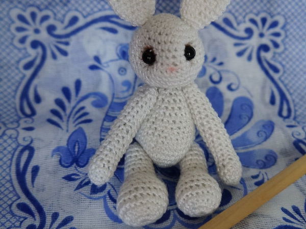 Зайчик амигуруми | Ярмарка Мастеров - ручная работа, handmade