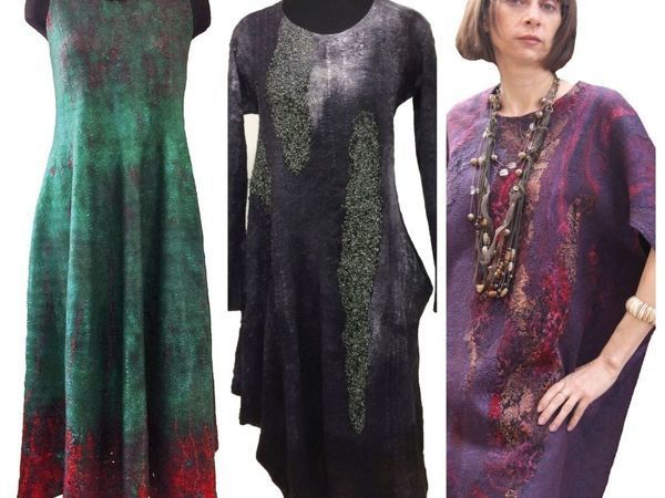 Спецкурс по валянию  «Три платья» | Ярмарка Мастеров - ручная работа, handmade