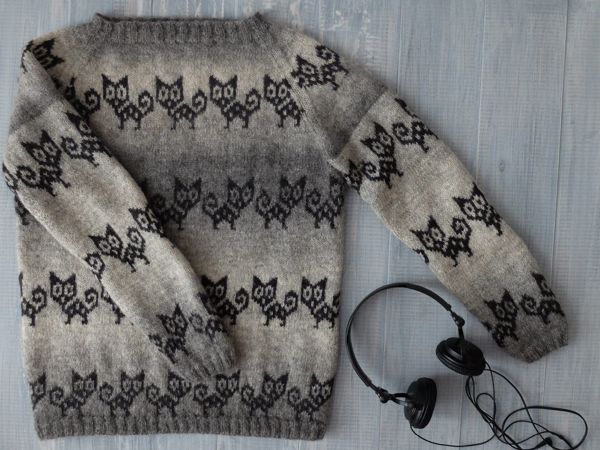 Жаккардовый свитер с перуанскими мотивами - Вязание - Страна Мам