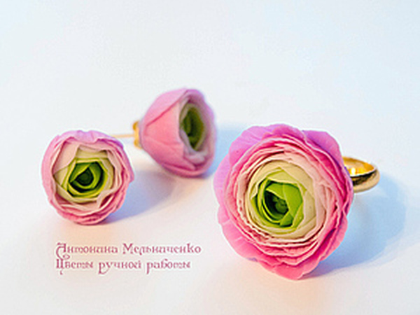 Маленькие цветочки гортензии из холодного фарфора. Мастер-класс по лепке. | Цветы онлайн | Дзен