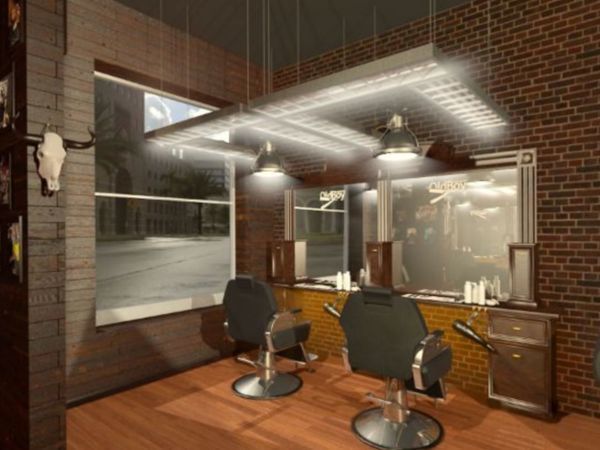 Barbershop Old Boy отделка интерьера. | Ярмарка Мастеров - ручная работа, handmade