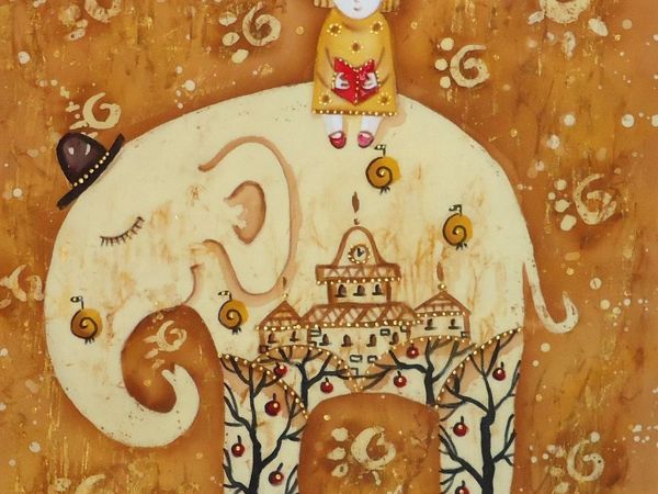 Сказка для Слона | Ярмарка Мастеров - ручная работа, handmade