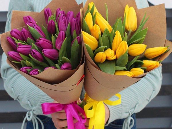 Весенние цветы и букеты на 8 марта с доставкой | Ярмарка Мастеров - ручная работа, handmade