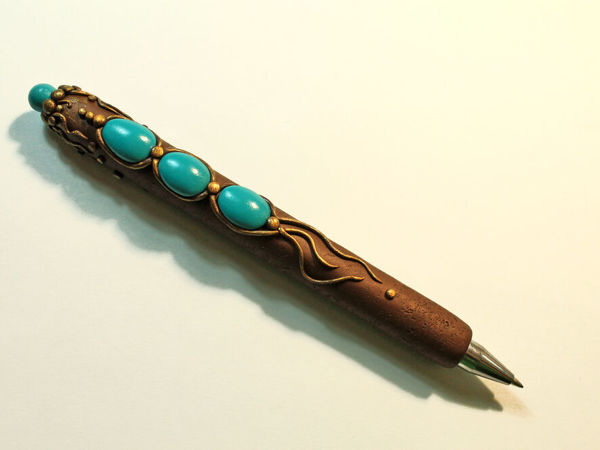 Делаем ручку из полимерной глины | Ярмарка Мастеров - ручная работа, handmade