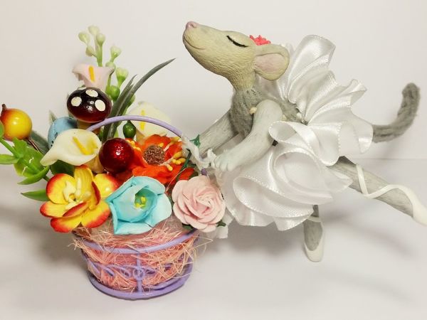 Лепим мышь из полимерной глины. Часть 3 | Ярмарка Мастеров - ручная работа, handmade