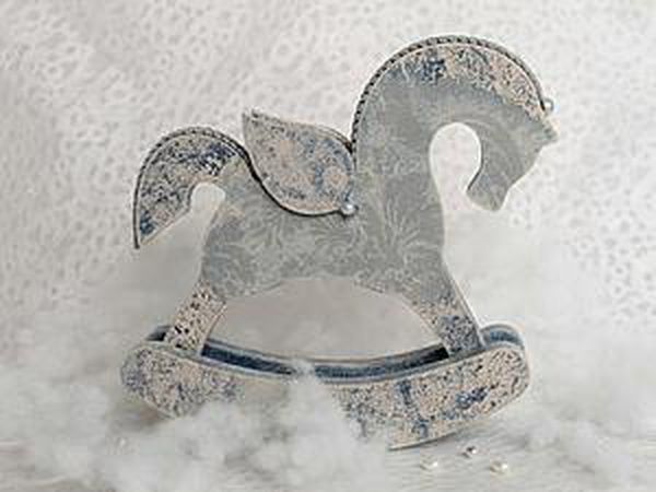 DIY Swan Horse in the Decoupage Technique | Ярмарка Мастеров - ручная работа, handmade