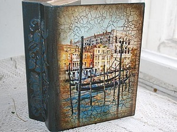 Мк - винтажная книга-шкатулка | Ярмарка Мастеров - ручная работа, handmade