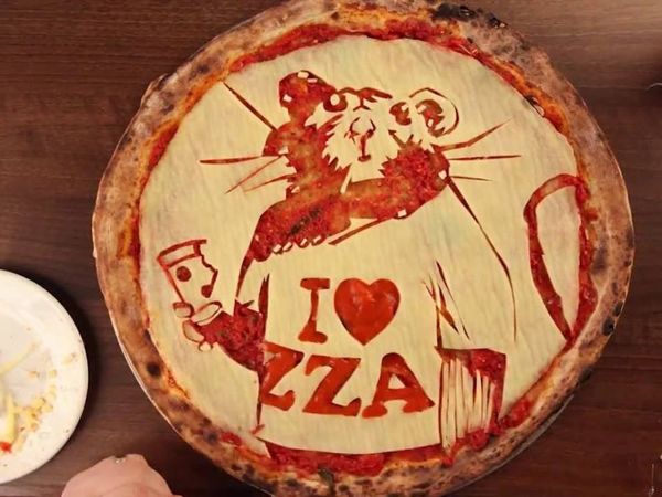 Pizza Couture: Culinary Masterpieces on Pizza | Livemaster - handmade